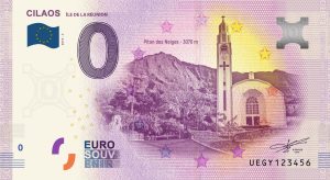 Cilaos 2019-2 ile de la reunion 0 euro souvenir banknote france