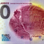 Cinema Classics 2024-1 Charlie Chaplin 0 euro souvenir banknotes malta