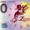 Cinema Classics 2025-3 Zorro 0 euro souvenir banknotes malta