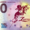 Cinema Classics 2025-3 Zorro Anniversary 0 euro souvenir banknotes malta