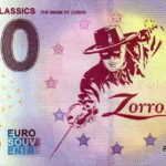 Cinema Classics 2025-3 Zorro Anniversary 0 euro souvenir banknotes malta