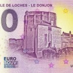 Cité Royale de Loches – Le Donjon 2019-2 0 euro souvenir france billet banknote