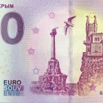 Crimea 2019-1 0 euro souvenir russia