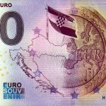 Croatia Euro 2022-1 0 euro souvenir banknotes croatia