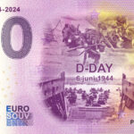 D-Day 1944 – 2024 2024-1 0 euro souvenir netherlands banknotes