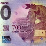 Dante Alighieri 2021-1 0 euro souvenir schein italy banknotes