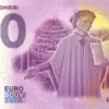 Dante Alighieri 2025-2 anniversary shein 0 euro billet italy