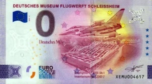 Deutsches Museum Flugwerft Schleissheim 2025-6 0 euro souvenir germany