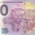 Die Bastei – Sachsische Schweiz 2020-1 0 euro souvenir schein billet banknotes