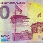 Die Deutsche Nationalflagge 2020-13 0 euro souvenir banknotes germany