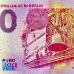 Die Freiheitsglocke in Berlin 2020-7 Anniversary 0 euro souvenir banknote germany