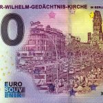 Die Kaiser-Wilhelm-Gedachtnis-Kirche 2021-28 0 euro souvenir schein banknotes germany