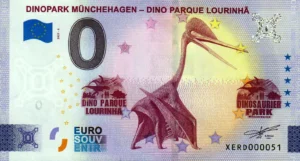 Dinopark Munchenhagen 2025-6 0 euro souvenir germany