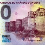 Domaine National du Chateau D'Angers 2023-1 0 euro souvenir banknotes france