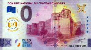Domaine National du Chateau D´Angers 2025-1 0 euro anniversary france