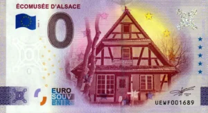 Écomusée D´Alsace 2025-1 0 euro souvenir france banknotes
