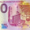 Eduard-Muller-Krematorium Hagen 2020-1 0 euro souvenir schein banknote germany