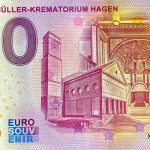 Eduard-Muller-Krematorium Hagen 2020-1 0 euro souvenir schein banknote germany