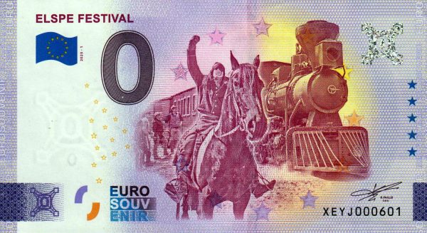 Elspe Festival 2023-1 0 euro souvenir germany banknotes