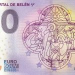 En el Portal de Belén 2020-1 0 euro souvenir schein banknote spain