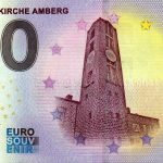 Erlöserkirche Amberg 2023-1 0 euro souvenir germany banknotes