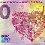 Espaňa sol Gastronomía Arte y Cultura 2020-1 0 euro souvenir spain banknotes