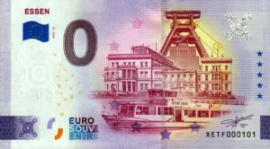 Essen 2025-19 0 euro souvenir banknotes germany