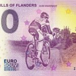 FAMOUS HILLS OF FLANDERS 2019-1 oude kwaremont zero euro souvenir banknote 0€ bankovka