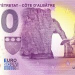 Falaise D´Étretat – Côte D´Albatre 2021-4 0 euro souvenir banknotes france