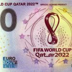 Fifa World Cup Qatar 2022 2022-1 0 euro souvenir germany banknotes