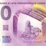 Filitosa Musée et Site Préhistorique Corse 2021-2 0 euro souvenir banknotes france