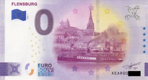 Flensburg 2024-1 0 euro souvenir banknotes germany