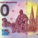 Fontanestadt Neuruppin 2023-1 0 euro souvenir banknotes germany