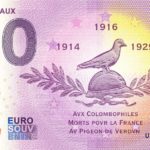 Fort de Vaux 2022-1 0 euro souvenir france banknotes