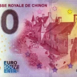 Forteresse Royale de Chinon 2025-2 0 euro souvenir france banknotes