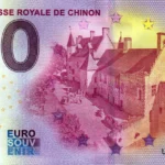 Forteresse Royale de Chinon 2025-2 0 euro souvenir france banknotes anniversary