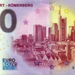 Frankfurt – Romerberg 2024-2 0 euro souvenir banknotes germany