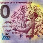 Freddie Mercury 75th Anniversary 2021-1 0 euro souvenir banknotes switzerland