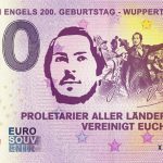 Friedrich Engels 200. Geburtstag – Wuppertal 2020-1 0 euro souvenir banknote germany