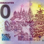 Frohe Weihnachten 2022-2 0 euro souvenir banknote germany