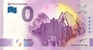Futuroscope 2024-11 0 euro souvenir banknotes france