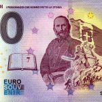 Garibaldi 2023-1 0 euro souvenir italy banknote