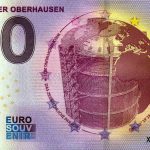 Gasometer Oberhausen 2021-4 0 euro souvenir banknotes germany schein