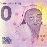 Genghis Khan 2018-3 zero euro schein souvenir 0 billet