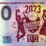 Germany World Champion Basketball 2023 2023-2 0 euro souvenir banknotes germany