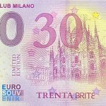 Global Club Milano 2021-1 0 euro souvenir banknotes italy