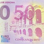 Global Club Verona 2021-2 0 euro souvenir banknotes italy