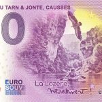 Gorges du Tarn & Jonte, Causses 2023-1 0 euro souvenir france banknotes