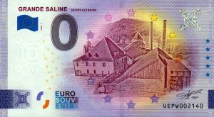 Grande Saline 2023-1 0 euro souvenir banknotes france