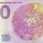 Greek Revolution 1821-2021 2021-1 0 euro souvenir anniversary